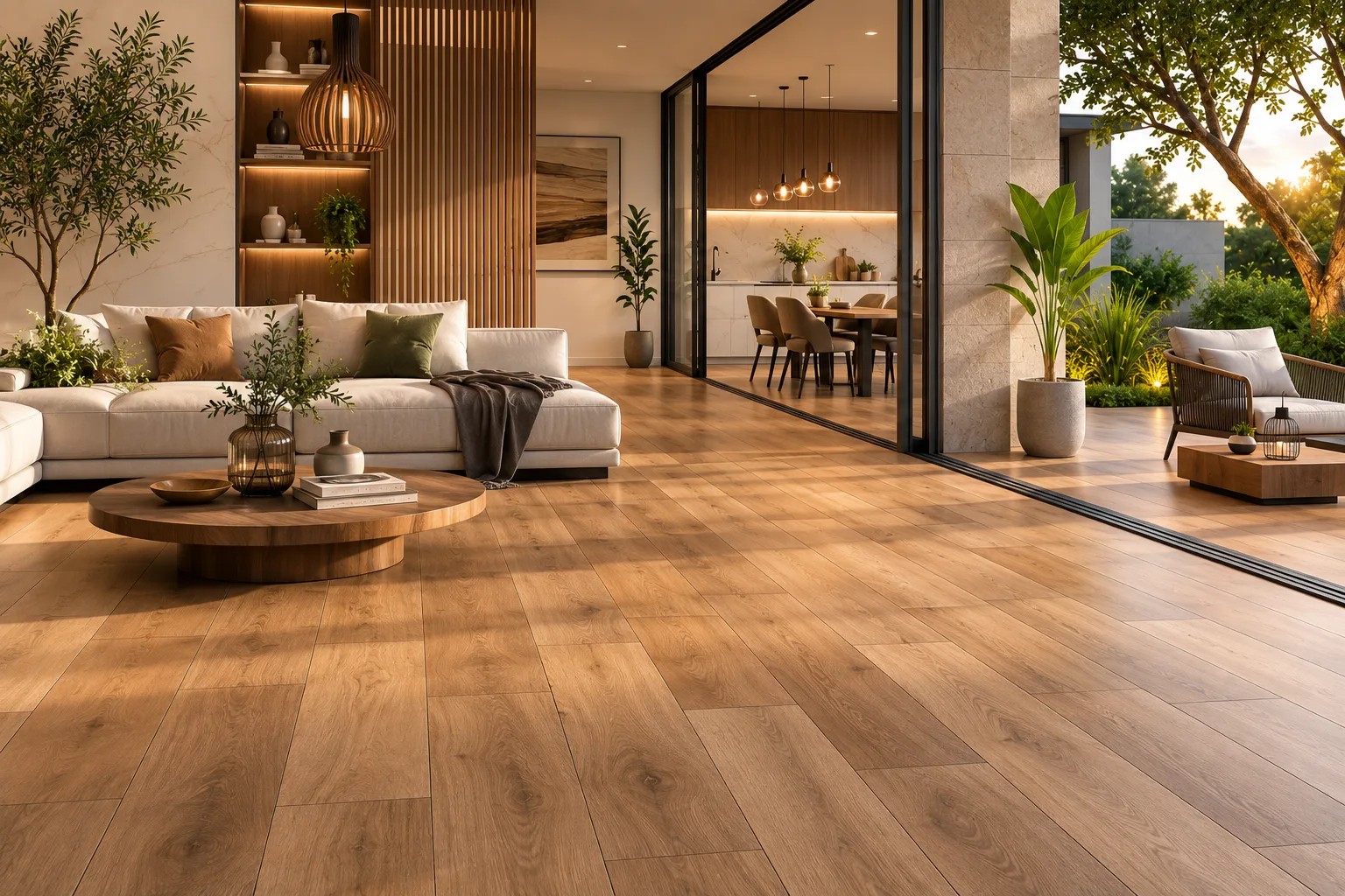 Experience the Timeless Beauty of Wood with the Strength of Porcelain Tiles