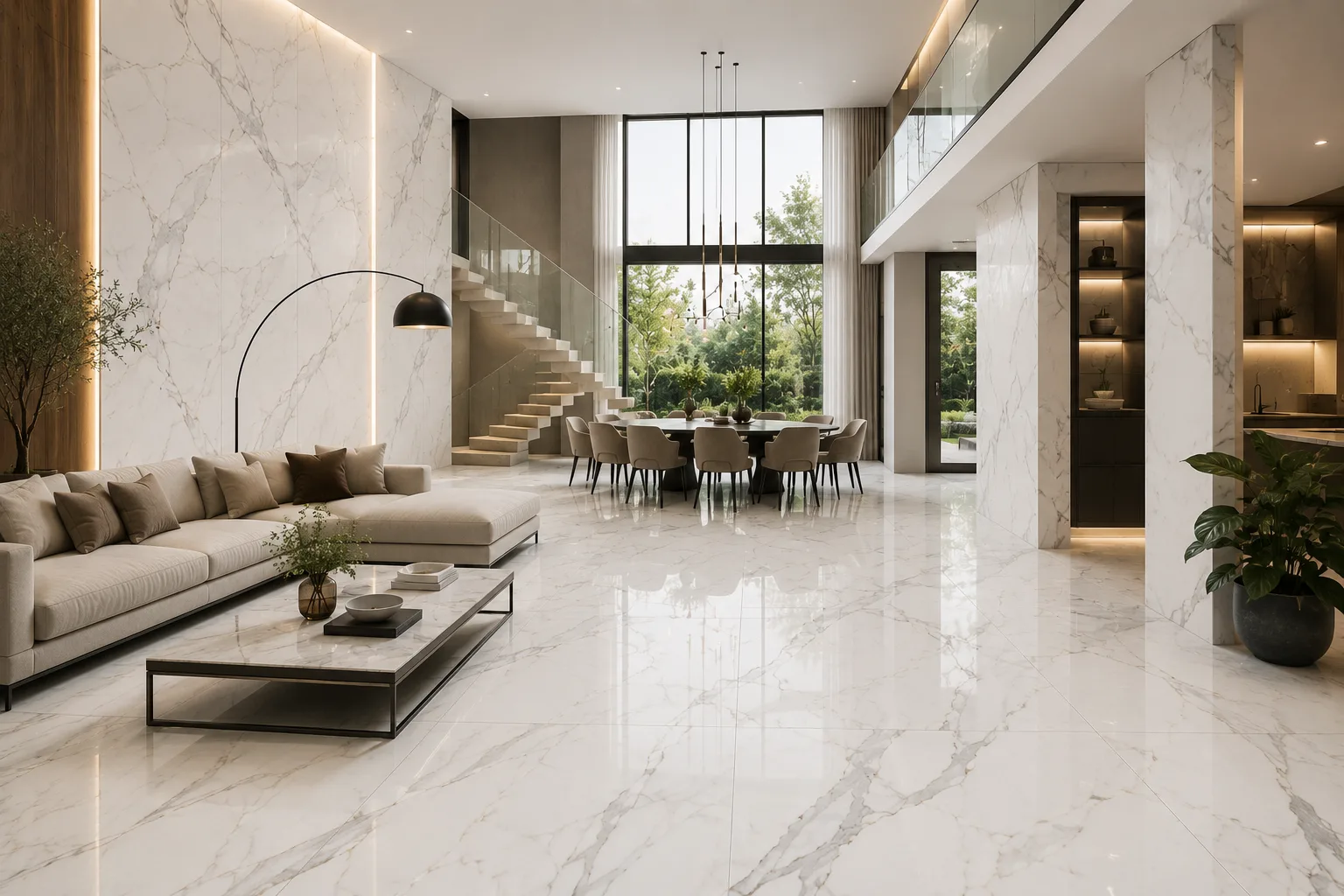 Why Marble-Look Porcelain Tiles Are Revolutionizing Modern Architecture and Interior Design