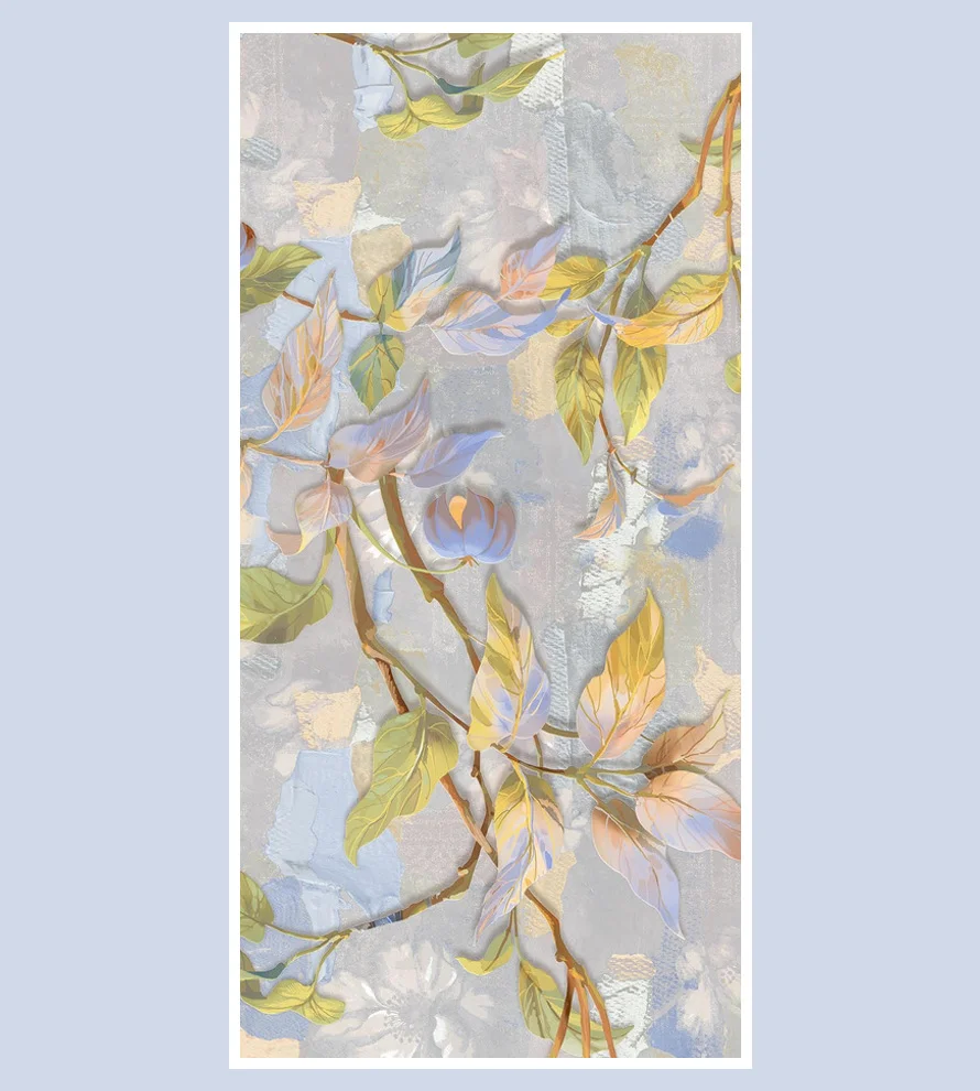 600x1200 DECOR GEMINI FLOWER SURFACE Porcelain Tile