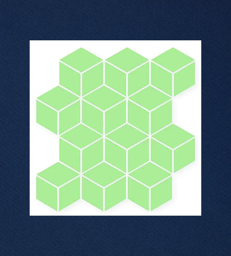 300x300 3D_RHOMBUS_G3D24 Porcelain Tile - Image 1