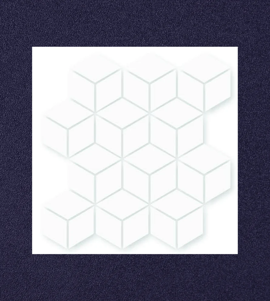 300x300 3D_RHOMBUS_G3D51 Porcelain Tile - Image 1