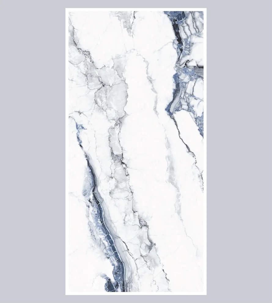 600x1200 6001-AREZZO-BLUE Porcelain Tile