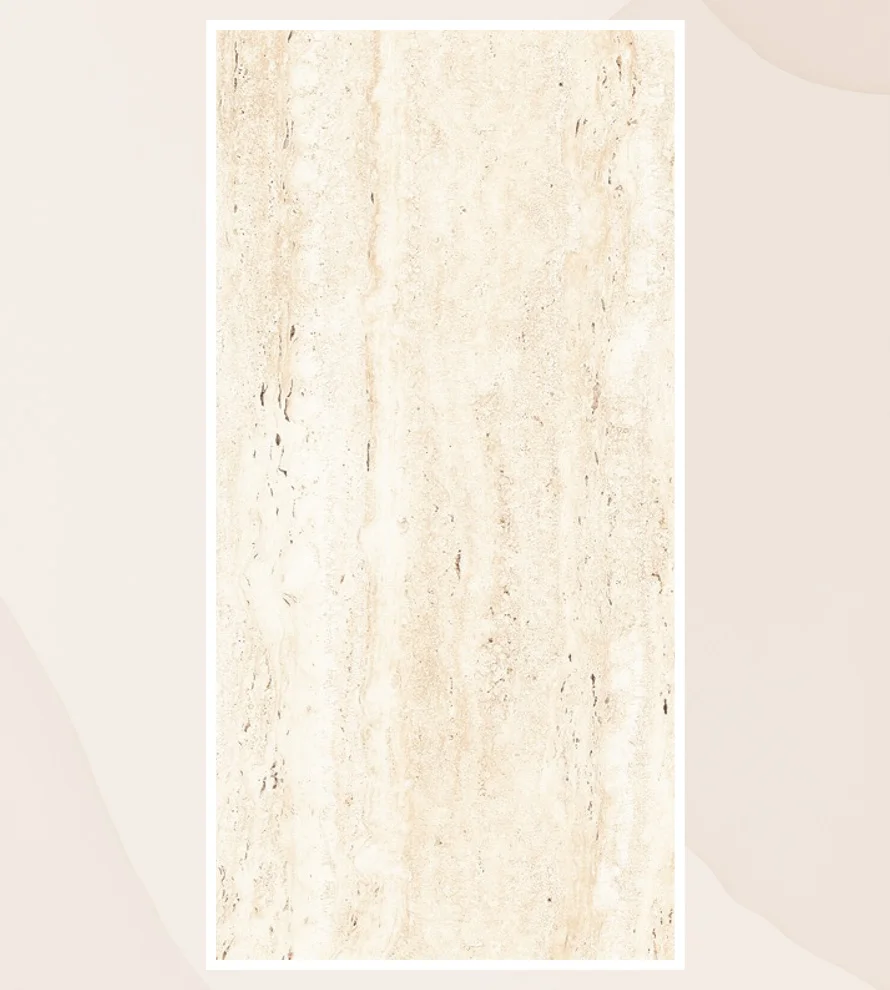 600x1200 6093-TRAVINTINE-CREMA Porcelain Tile