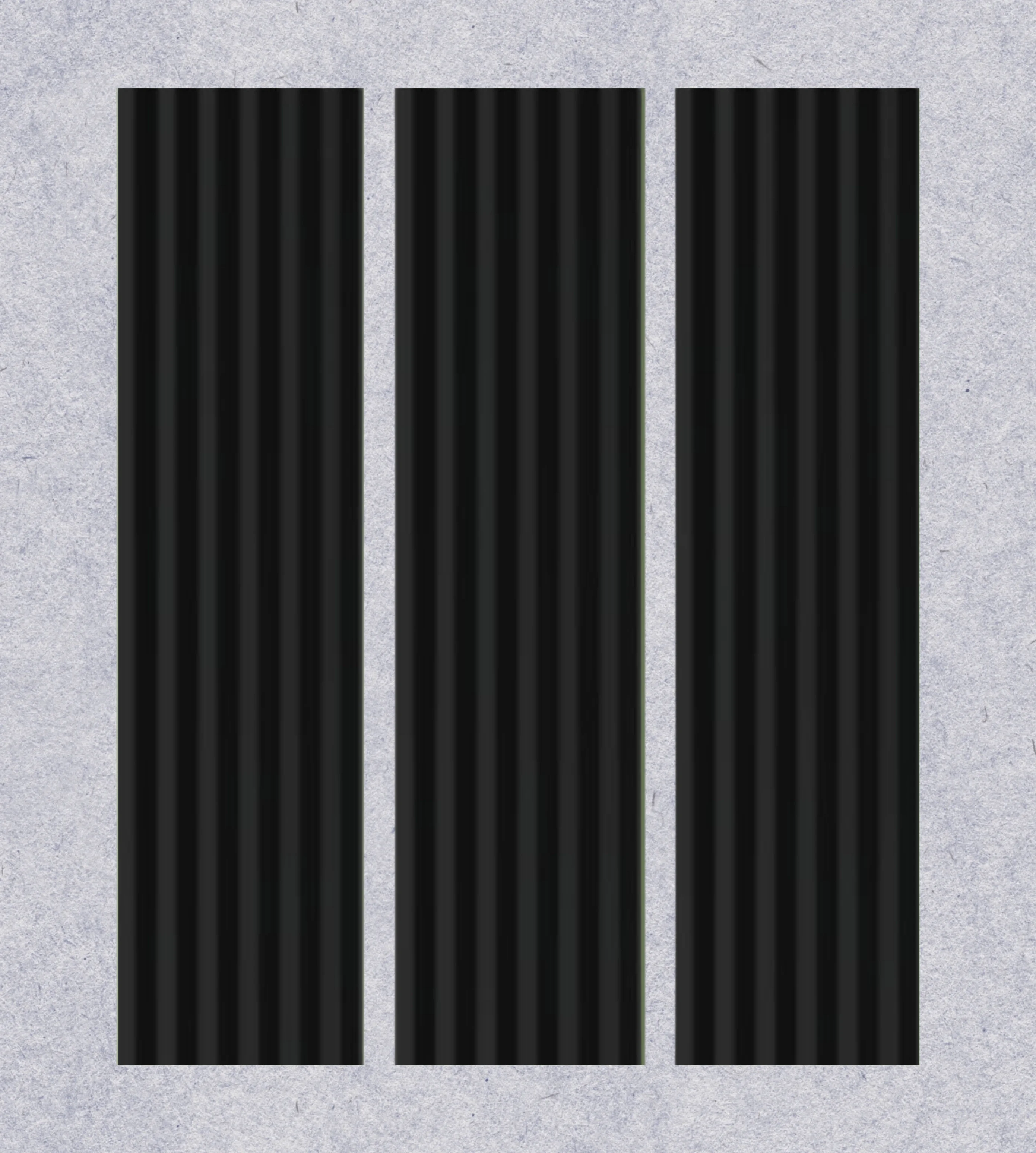 75x300 FRENDI_BLACK Porcelain Tile
