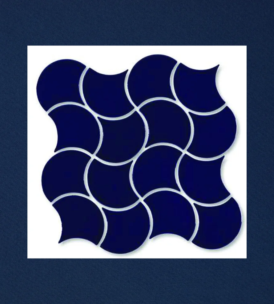 300x300 Fish_Scale_G3401(WAVES) Porcelain Tile - Image 1