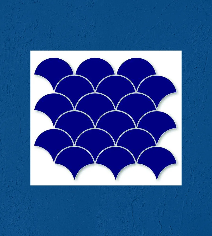 300x300 Fish_Scale_G3401 Porcelain Tile - Image 1