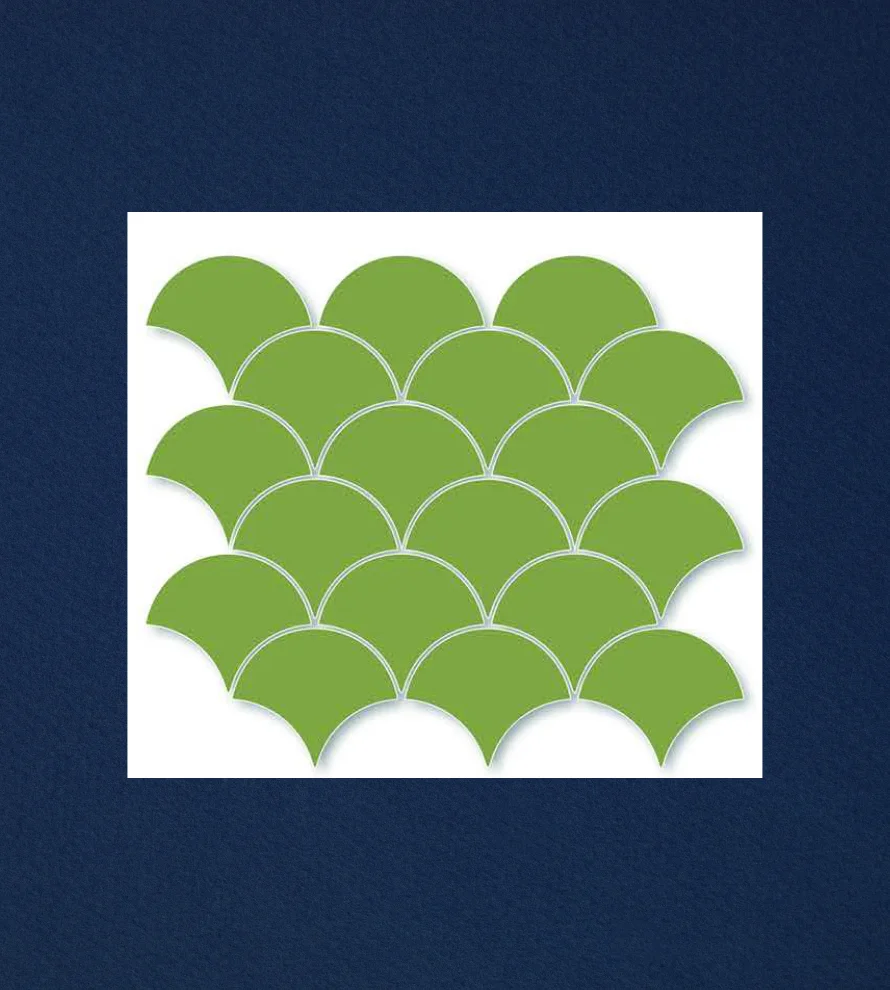 300x300 Fish_Scale_G3425 Porcelain Tile - Image 1