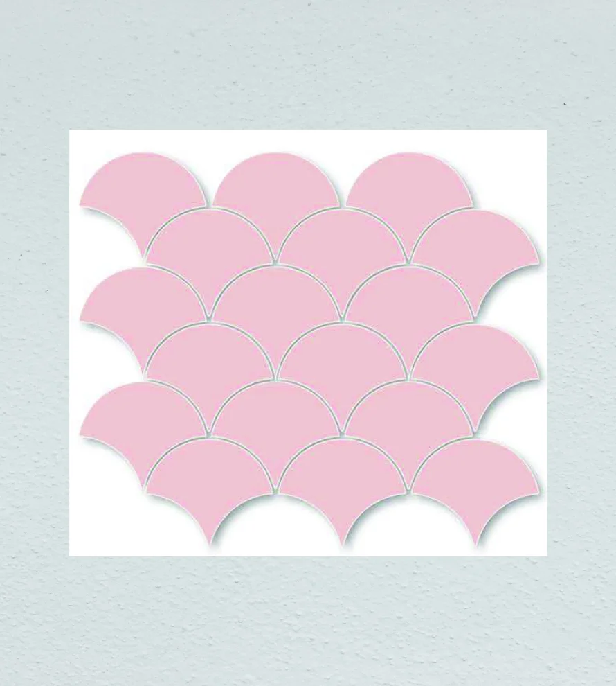 300x300 Fish_Scale_G3468 Porcelain Tile - Image 1