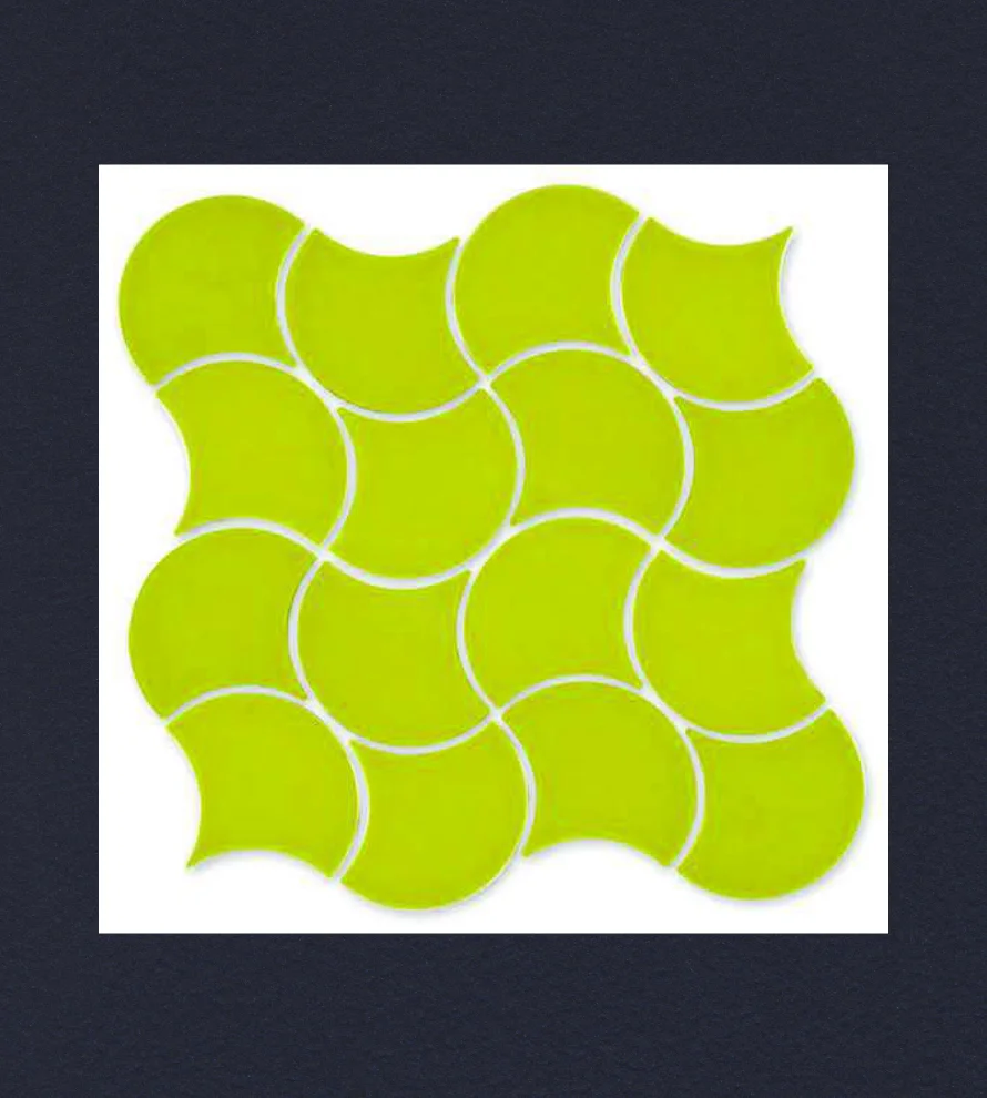 300x300 Fish_Scale_M3432(WAVES) Porcelain Tile - Image 1