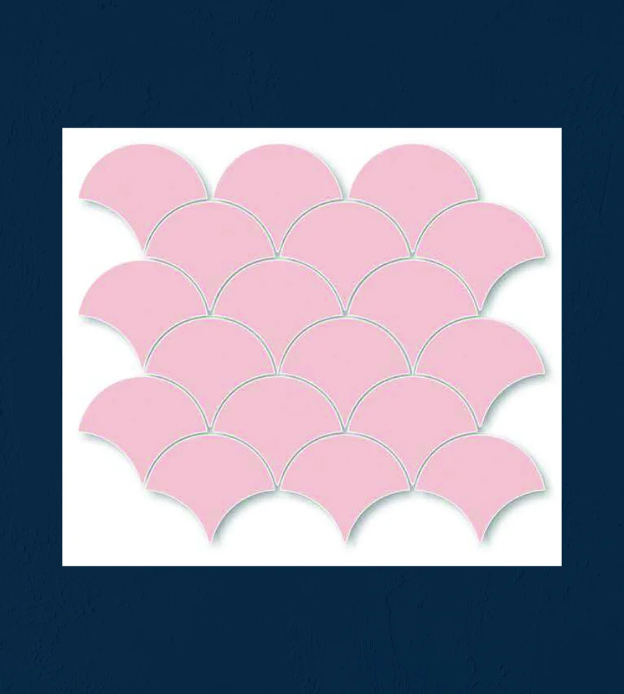 300x300 Fish_Scale_M3468 Porcelain Tile - Image 1