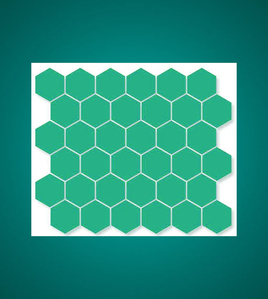 300x300 Hexagon_M1714 Porcelain Tile - Image 1