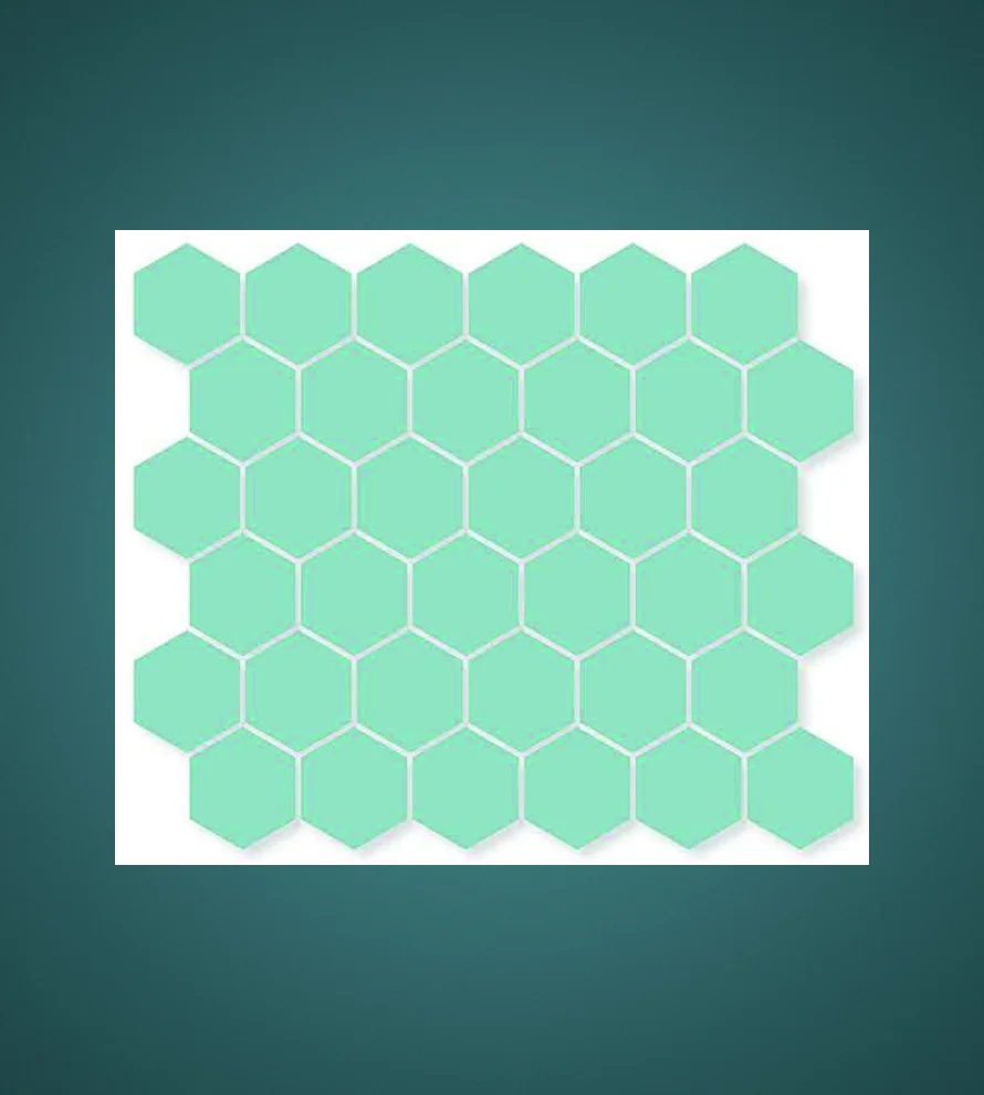 300x300 Hexagon_M1716 Porcelain Tile - Image 1