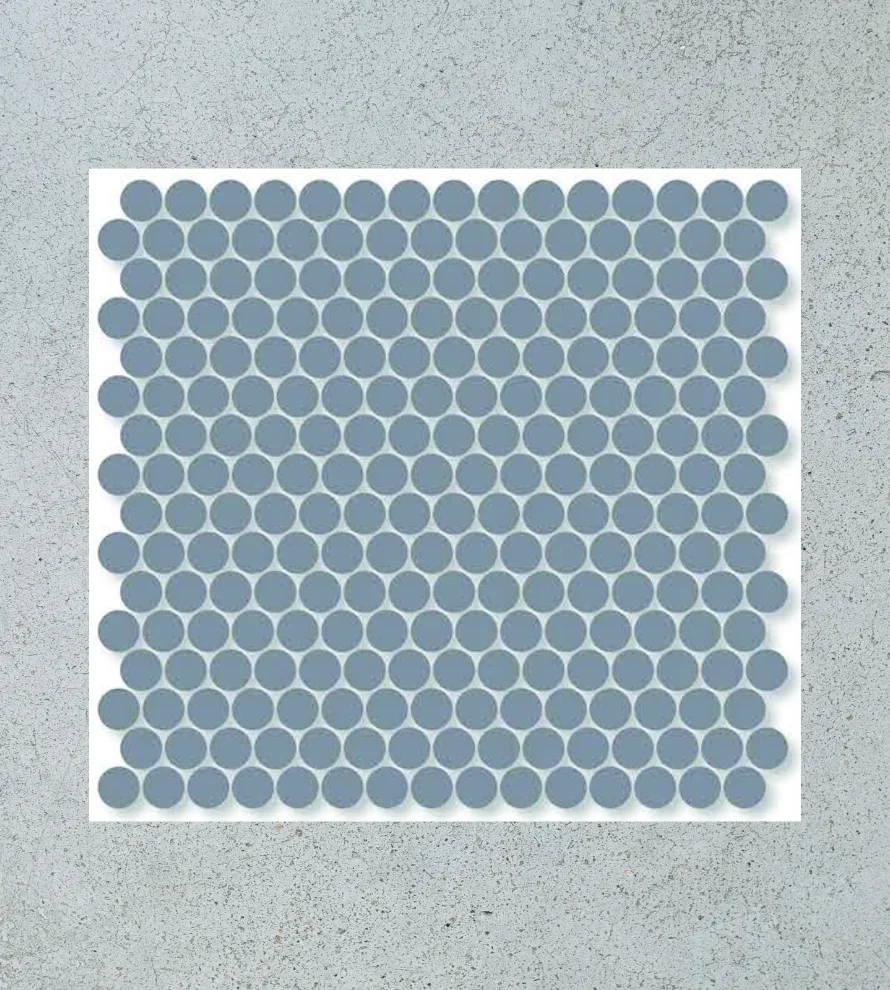 300x300 Penny_Rounds_M1456 Porcelain Tile - Image 1