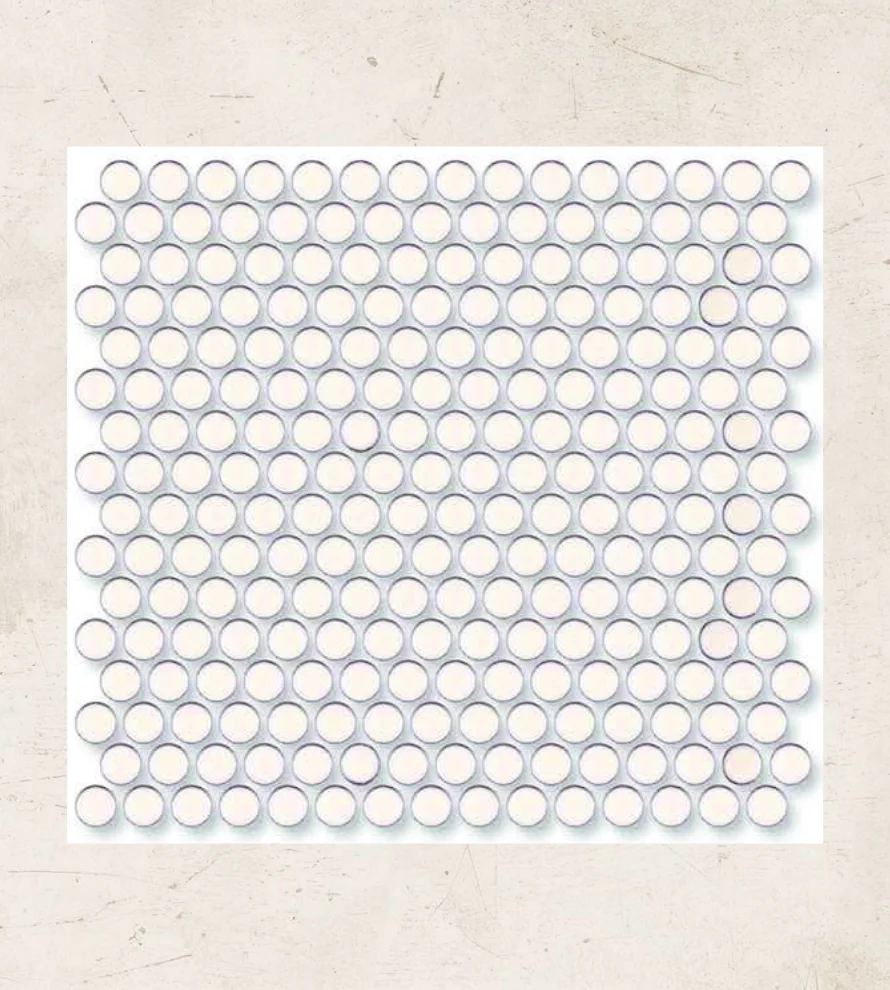 300x300 Penny_Rounds_RM1406 Porcelain Tile - Image 1