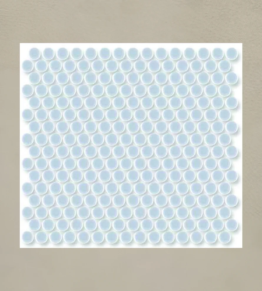 300x300 Penny_Rounds_RM1408 Porcelain Tile - Image 1