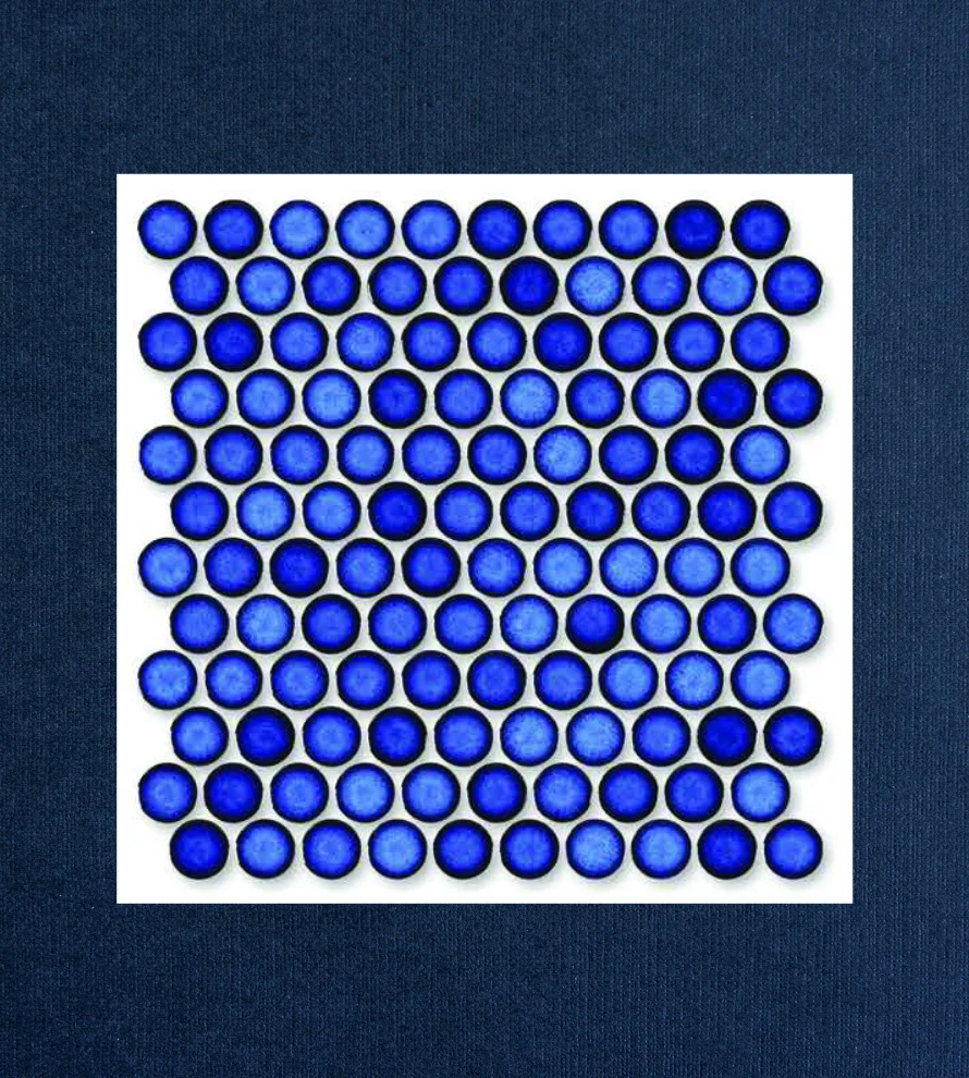 300x300 Penny_Rounds_VR1505 Porcelain Tile - Image 1