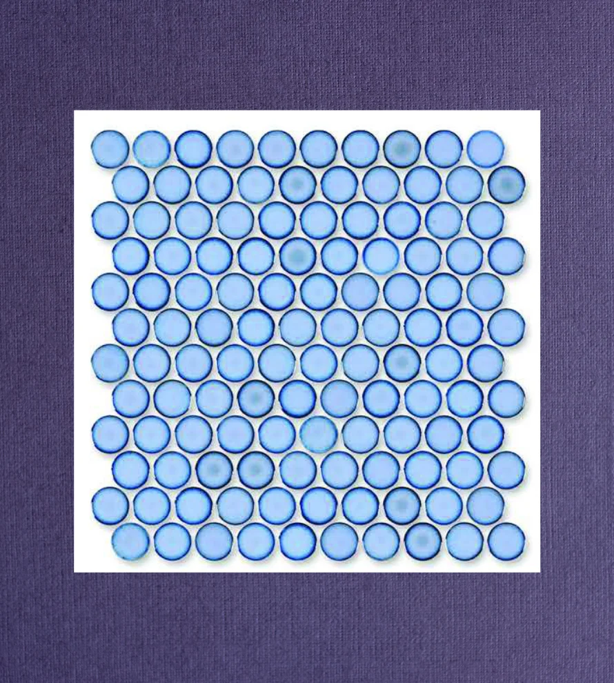 300x300 Penny_Rounds_VR1507 Porcelain Tile - Image 1