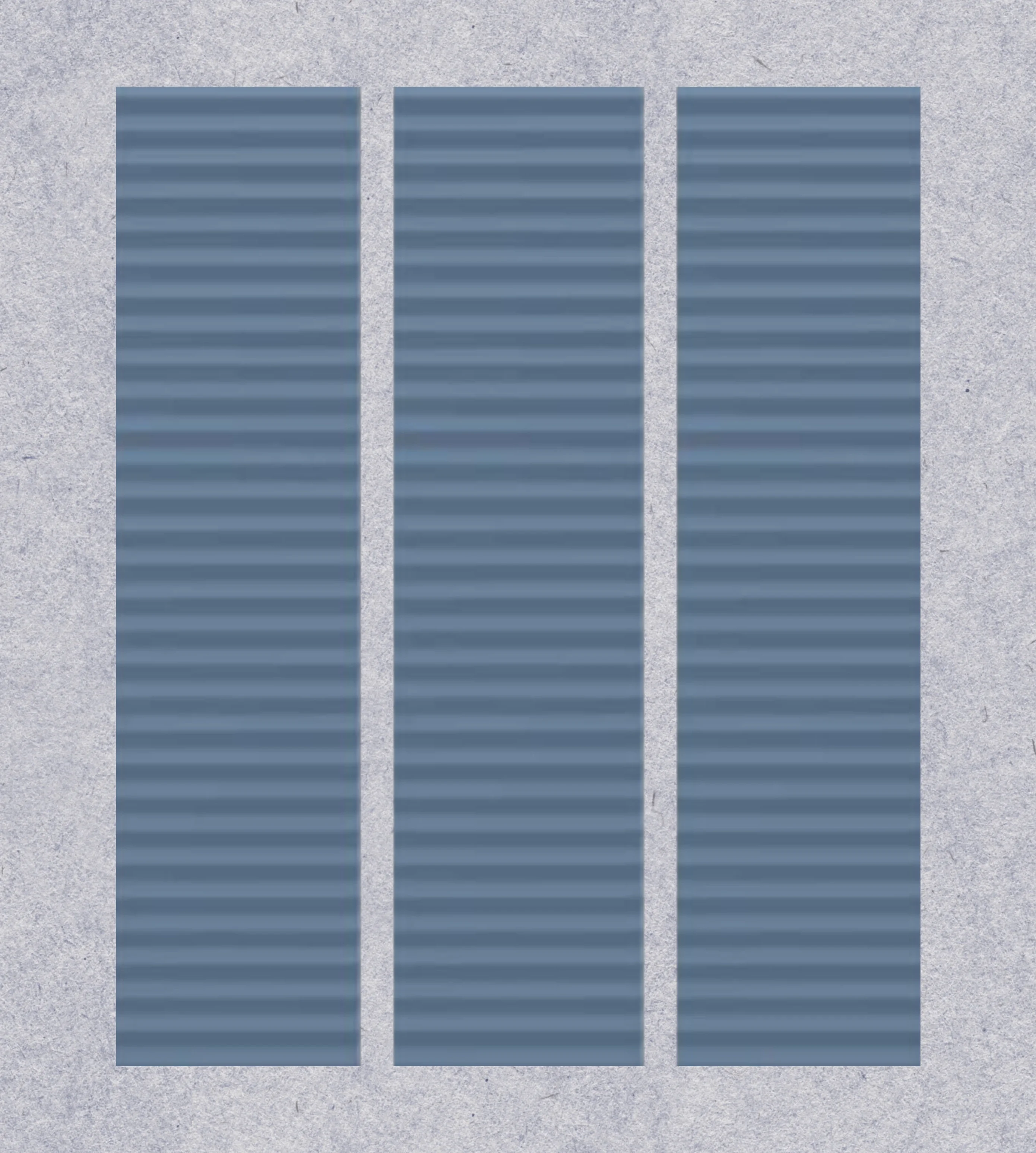 75x300 RIBBED_COBALT_BLUE Porcelain Tile