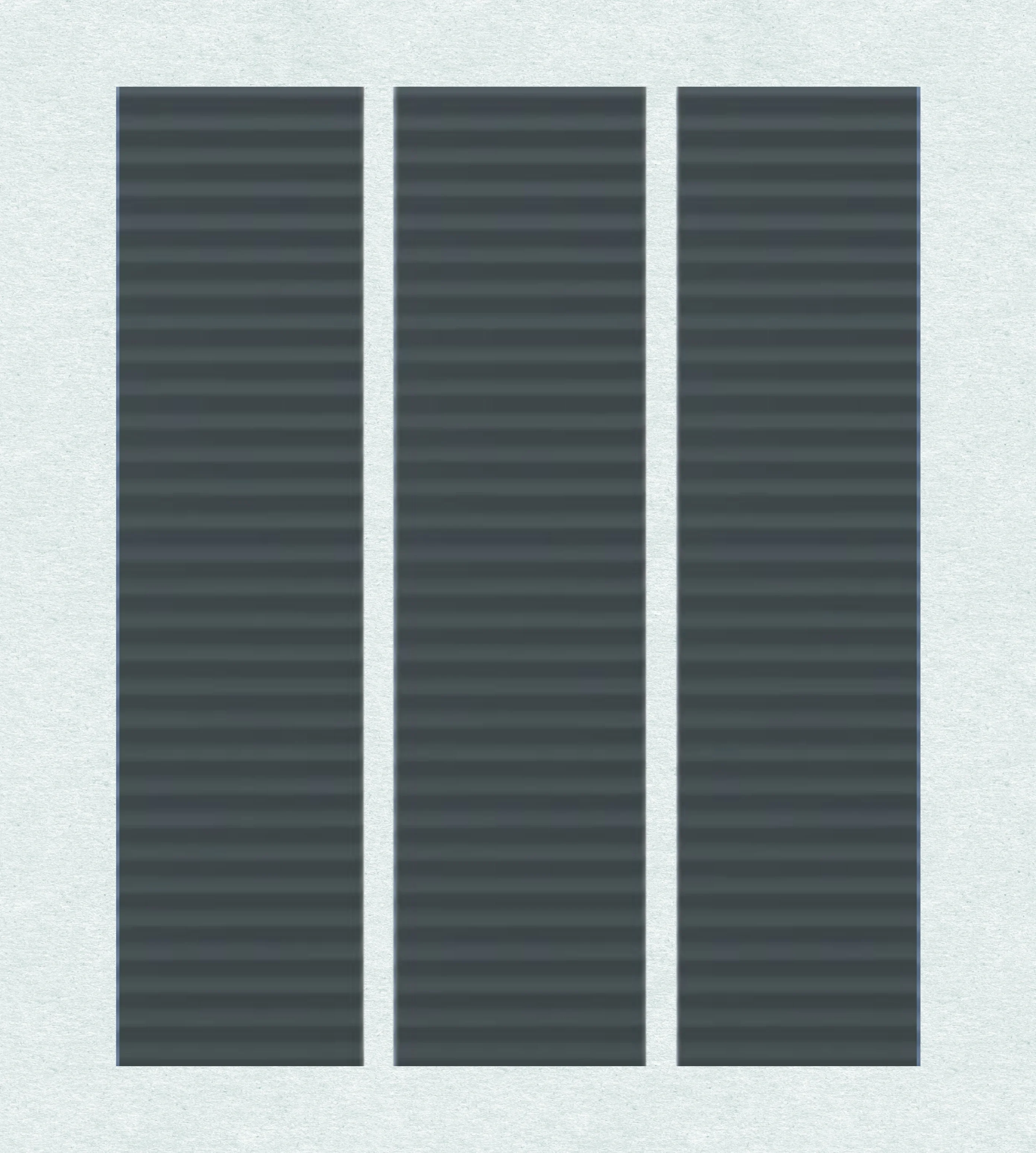 75x300 RIBBED_DARK_GREY Porcelain Tile
