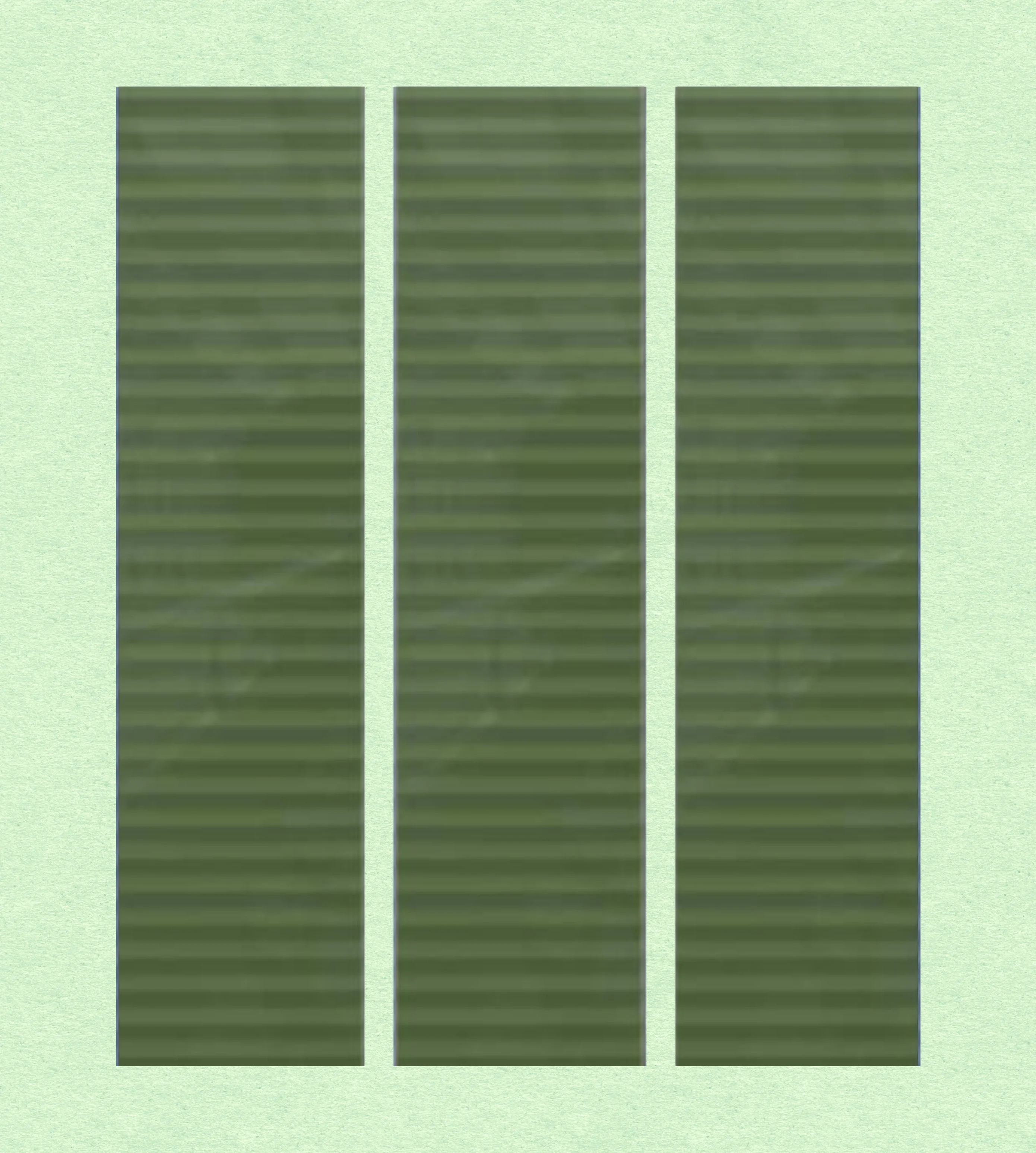 75x300 RIBBED_PICKLE_GREEN Porcelain Tile